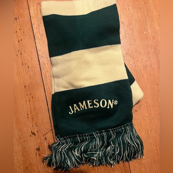Jameson Irish Whiskey Striped Winter Scarf - Picture 1 of 2